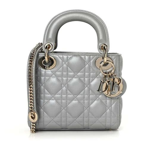 dior lampo zipper|CHRISTIAN DIOR Metallic Lambskin Cannage Mini Lady Dior .